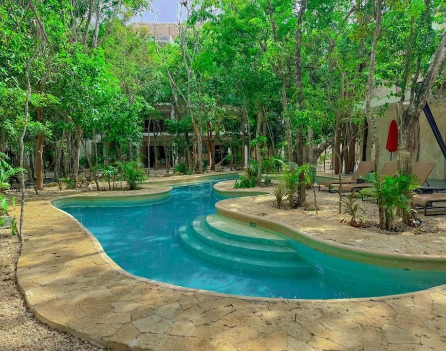 Apartamento Estudio Bohemio Con Jacuzzi Privado Naia B8 Tulum